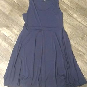 Lularoe Navy Nikki dress. With pockets!!